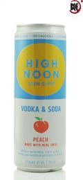 High Noon Vodka & Soda Peach 355ml