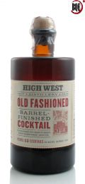 High West Old Fashioned Barrel Finished Ready Made Cocktail 750ml